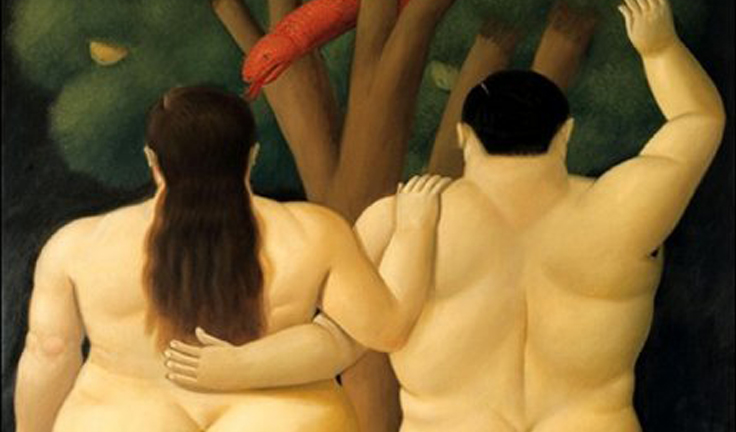 fernando-botero-adam-eve